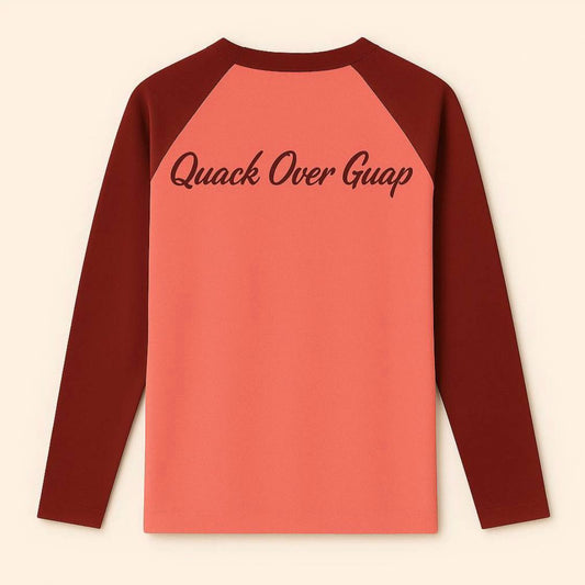“Quack over Guap” RED LONGSLEEVE